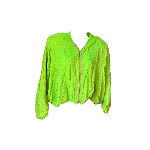 Cin-a-min green VTG jacket - Picture 3 of 5